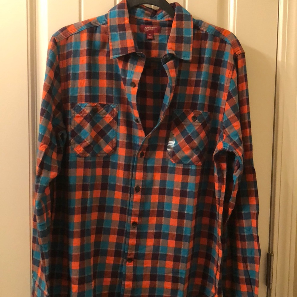 NWT men’s button down flannel